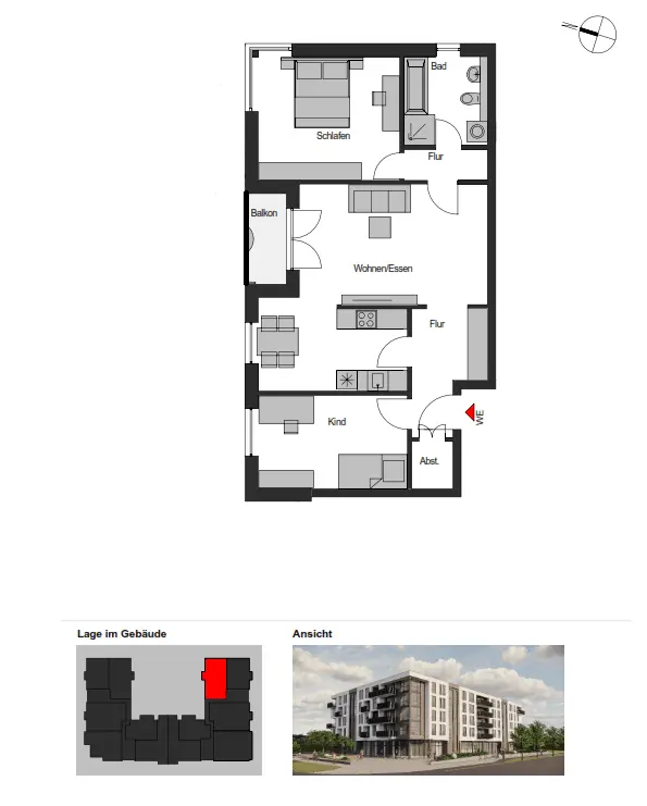 3 Zimmer Wohnung mit 79 m² in Oranienburg – Bild 4