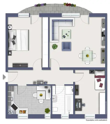 3 Zimmer Wohnung mit 97 m² in Augsburg – Bild 8