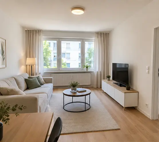 2 Zimmer Wohnung mit 52 m² in Frankfurt am Main – Bild 1