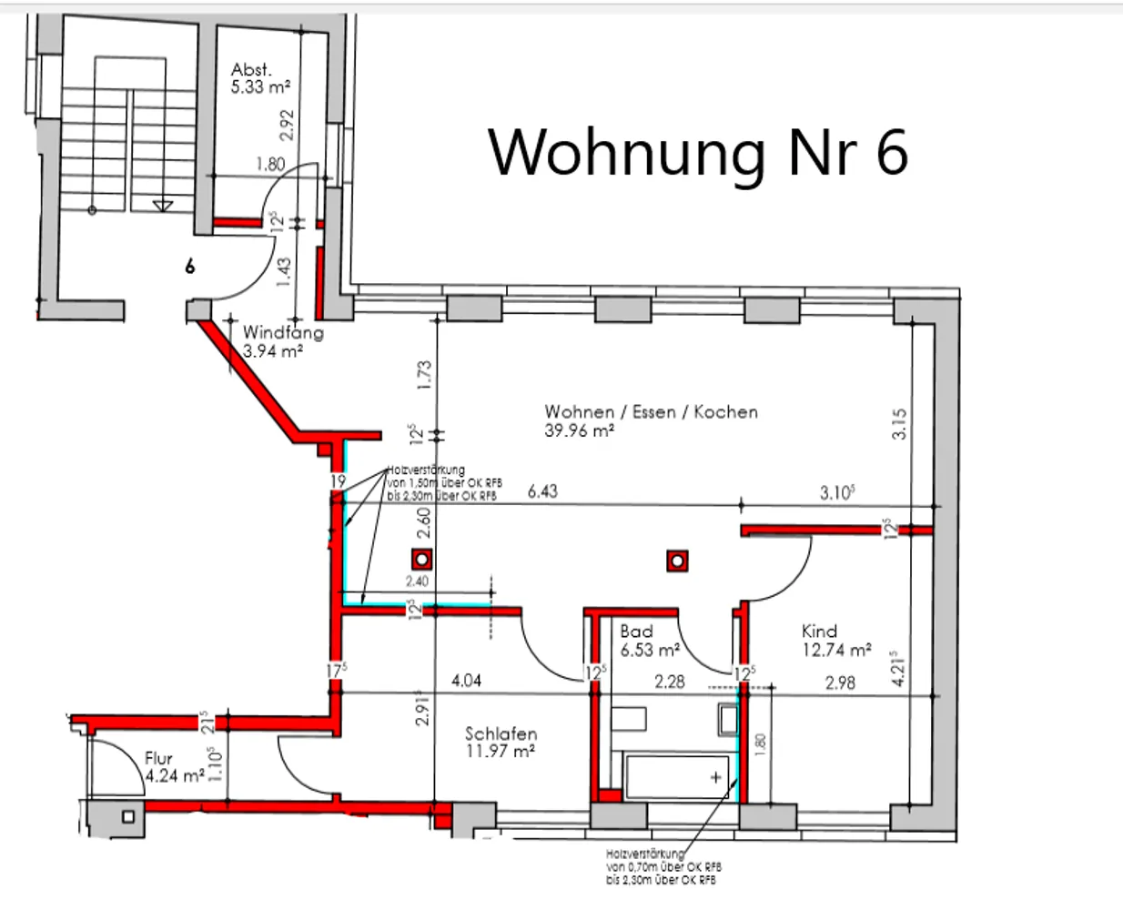 4 Zimmer Wohnung mit 85 m² in Pforzheim – Bild 10
