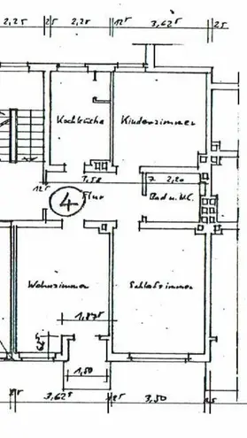 4 Zimmer Wohnung mit 62 m² in Dortmund – Bild 2