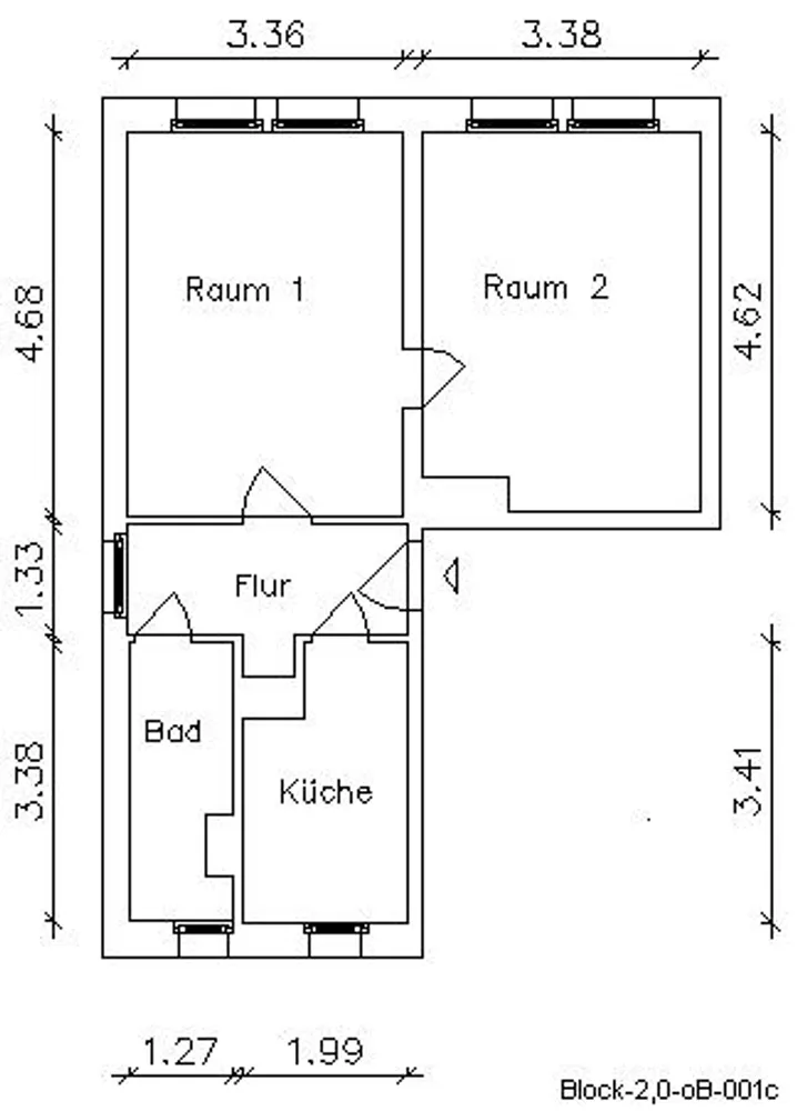 2 Zimmer Wohnung mit 46 m² in Leipzig – Bild 4