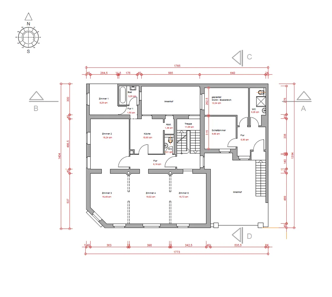 3 Zimmer Wohnung mit 137 m² in Worms – Bild 7