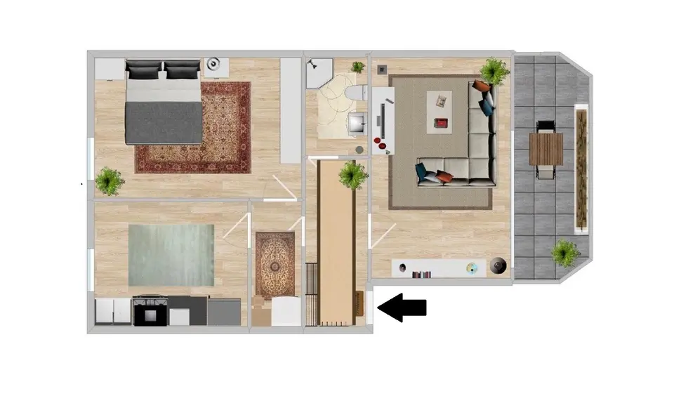 2 Zimmer Wohnung mit 68 m² in Herne – Bild 5