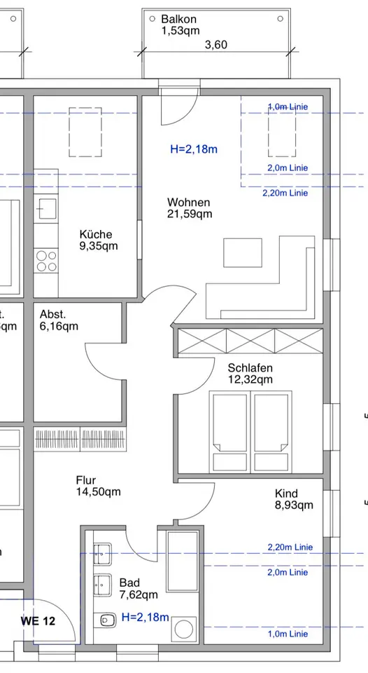 3 Zimmer Wohnung mit 81 m² in Gifhorn – Bild 6