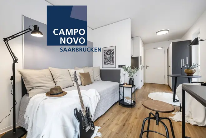 1 Zimmer Wohnung mit 22 m² in Saarbrücken – Bild 1