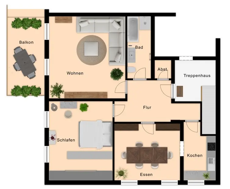 2 Zimmer Wohnung mit 63 m² in Bielefeld – Bild 5
