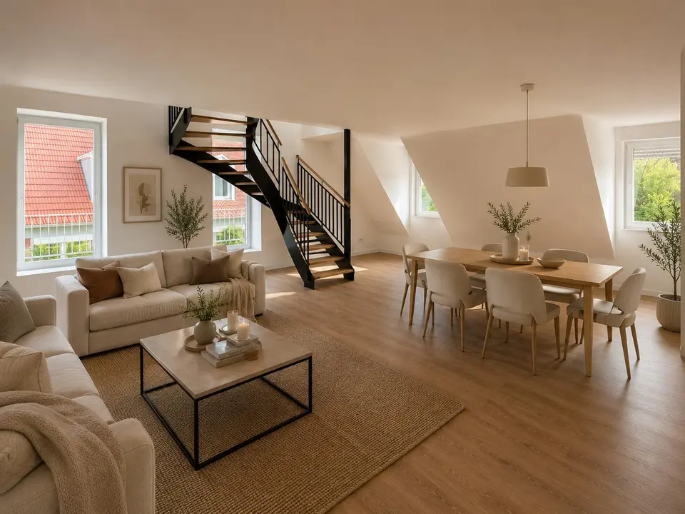 4 Zimmer Wohnung mit 75 m² in Greven – Bild 1