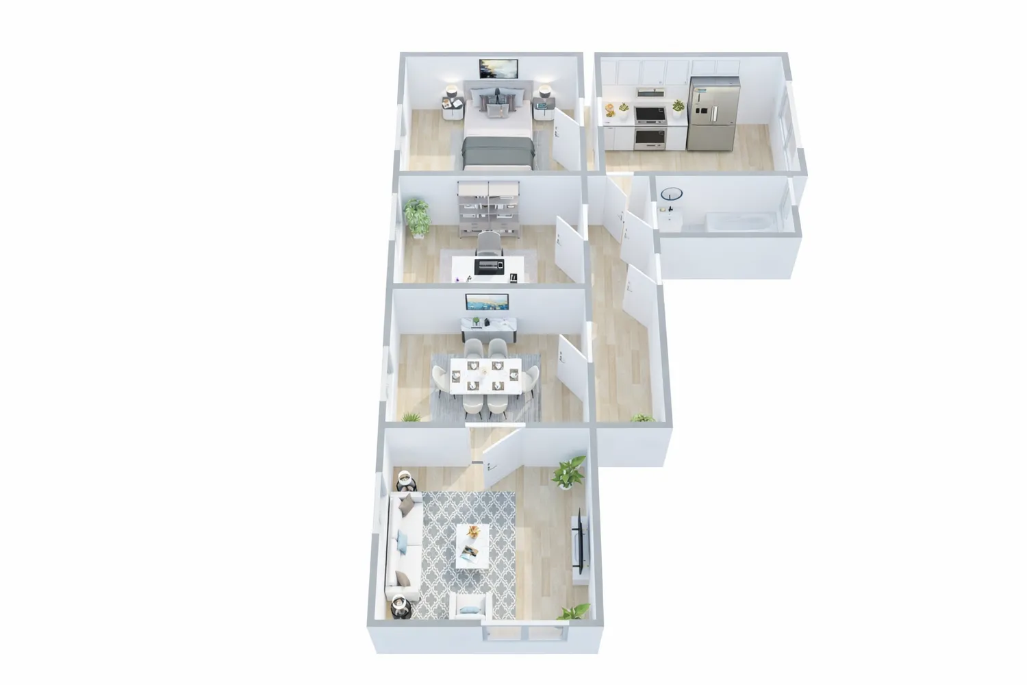 4 Zimmer Wohnung mit 93 m² in Merseburg – Bild 6