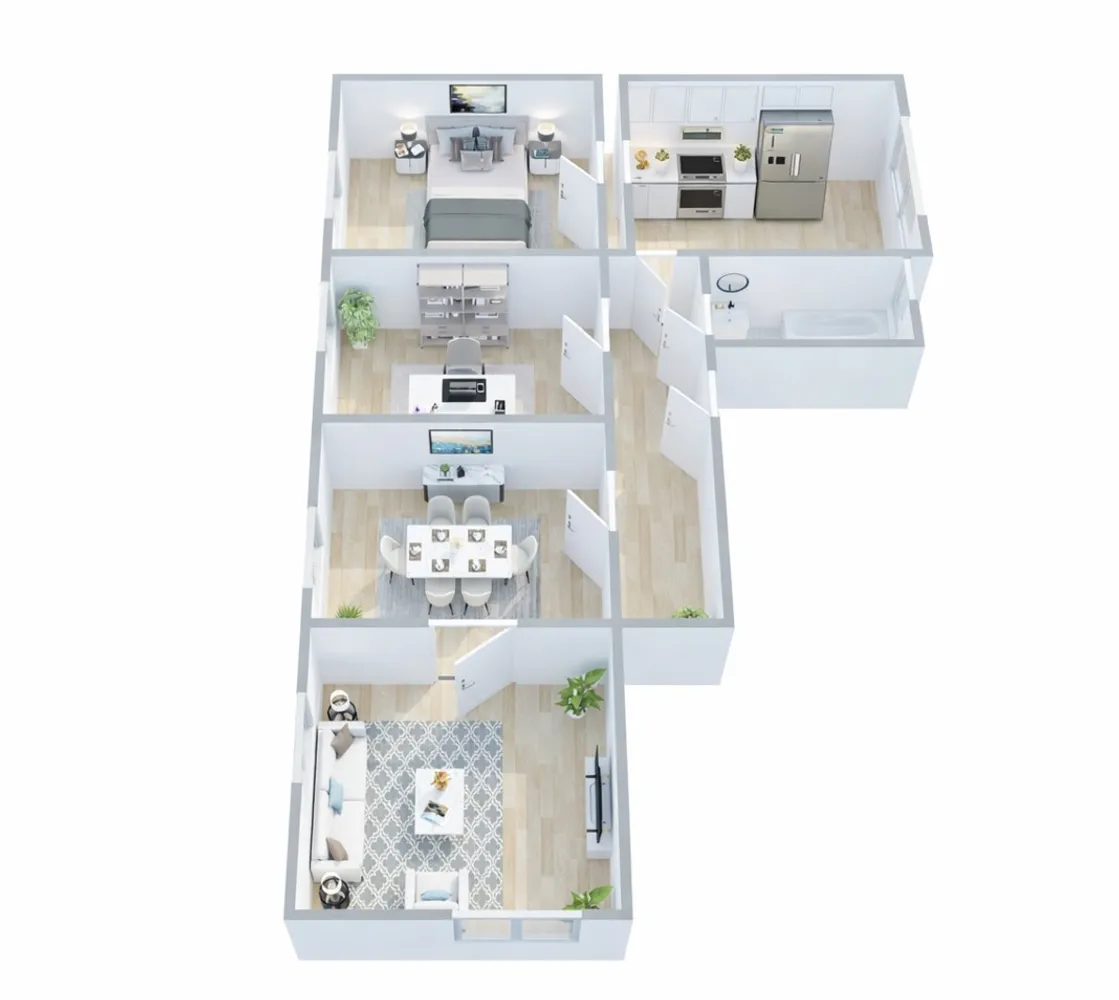 4 Zimmer Wohnung mit 93 m² in Merseburg – Bild 9