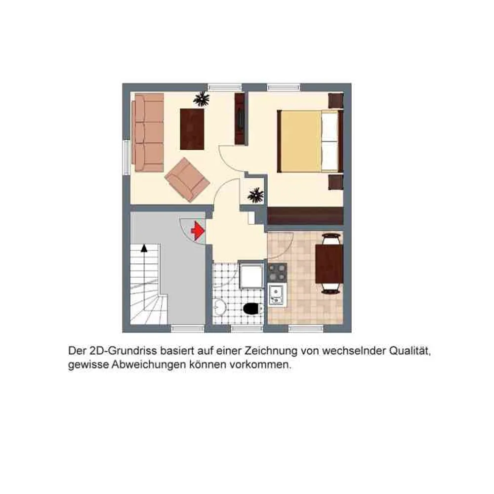 2 Zimmer Wohnung mit 43 m² in Lübeck – Bild 9