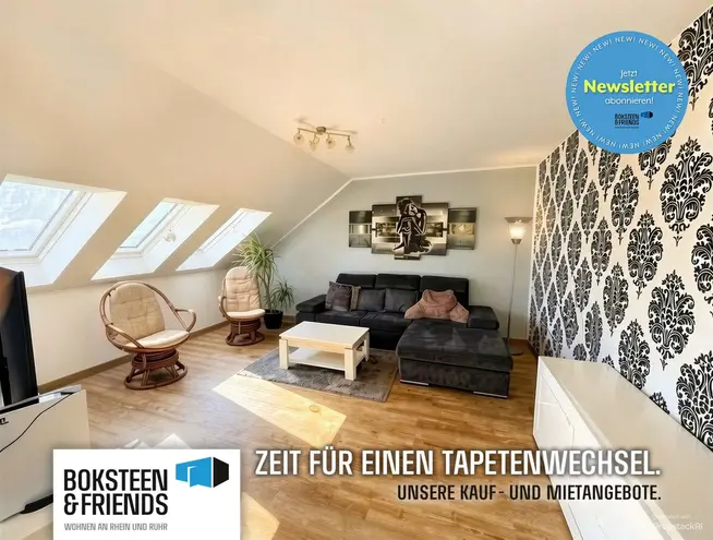 2 Zimmer Wohnung mit 69 m² in Oberhausen – Bild 1