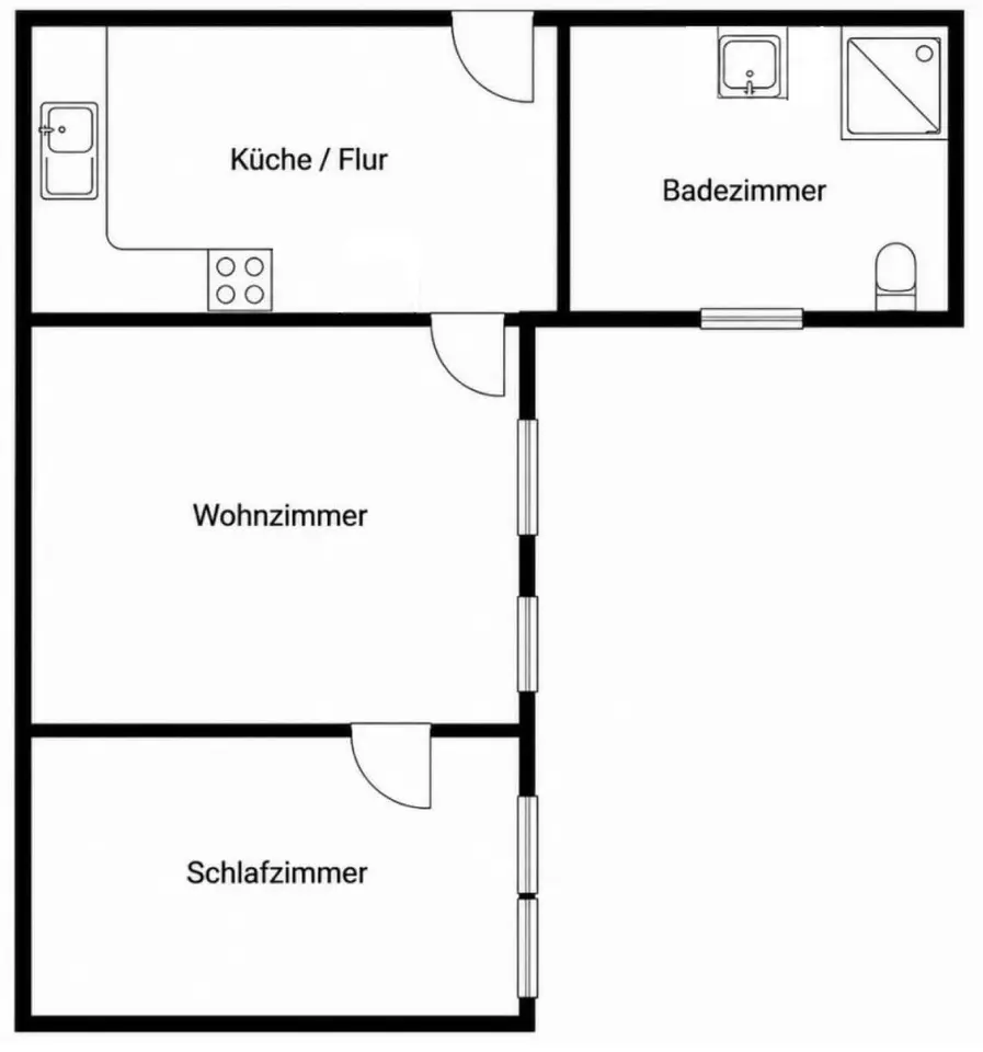 3 Zimmer Wohnung mit 61 m² in Lübeck – Bild 9