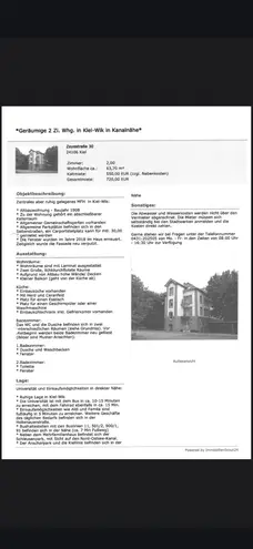 2 Zimmer Wohnung mit 64 m² in Kiel – Bild 1