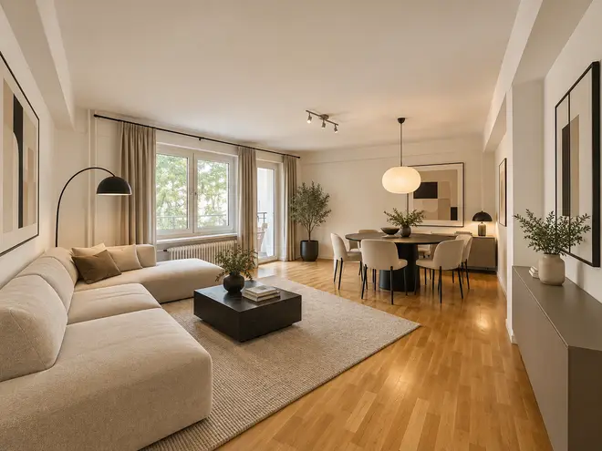 4 Zimmer Wohnung mit 109 m² in Frankfurt am Main – Bild 1