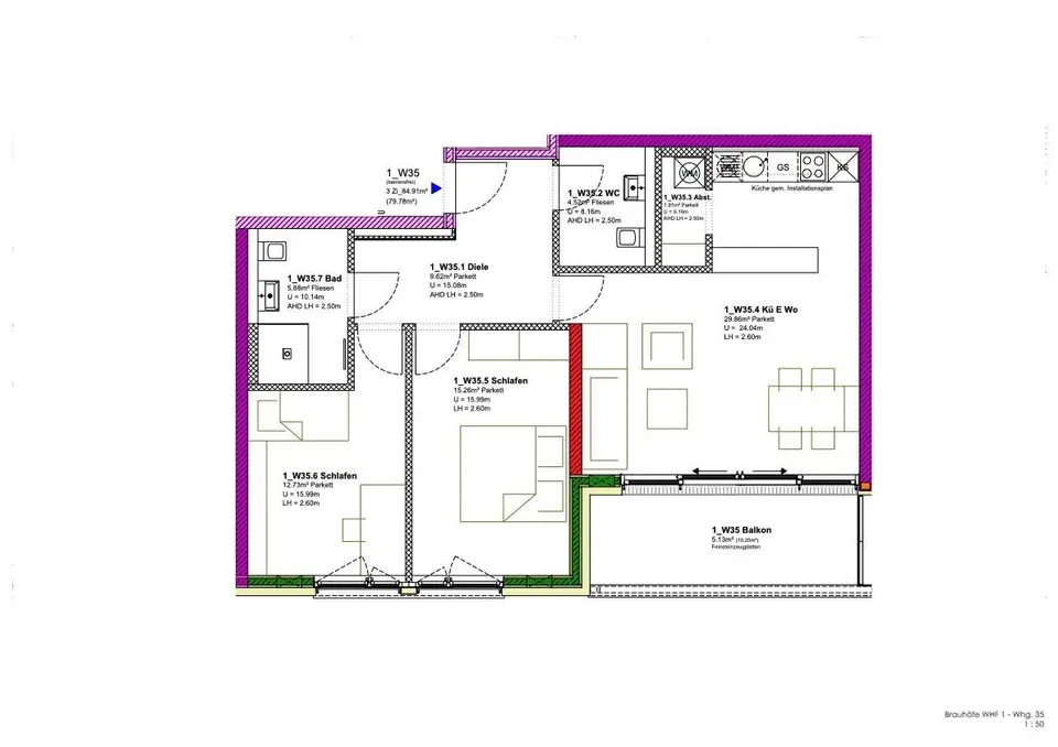 3 Zimmer Wohnung mit 85 m² in Passau – Bild 7