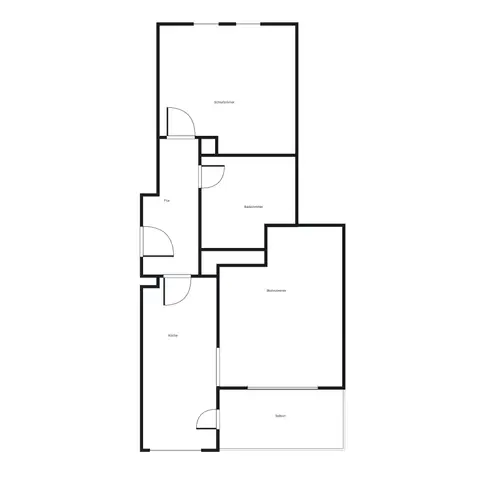 2 Zimmer Wohnung mit 61 m² in Hannover – Bild 2