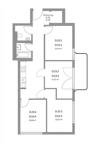 WG-Zimmer mit 12 m² in Berlin – Bild 7