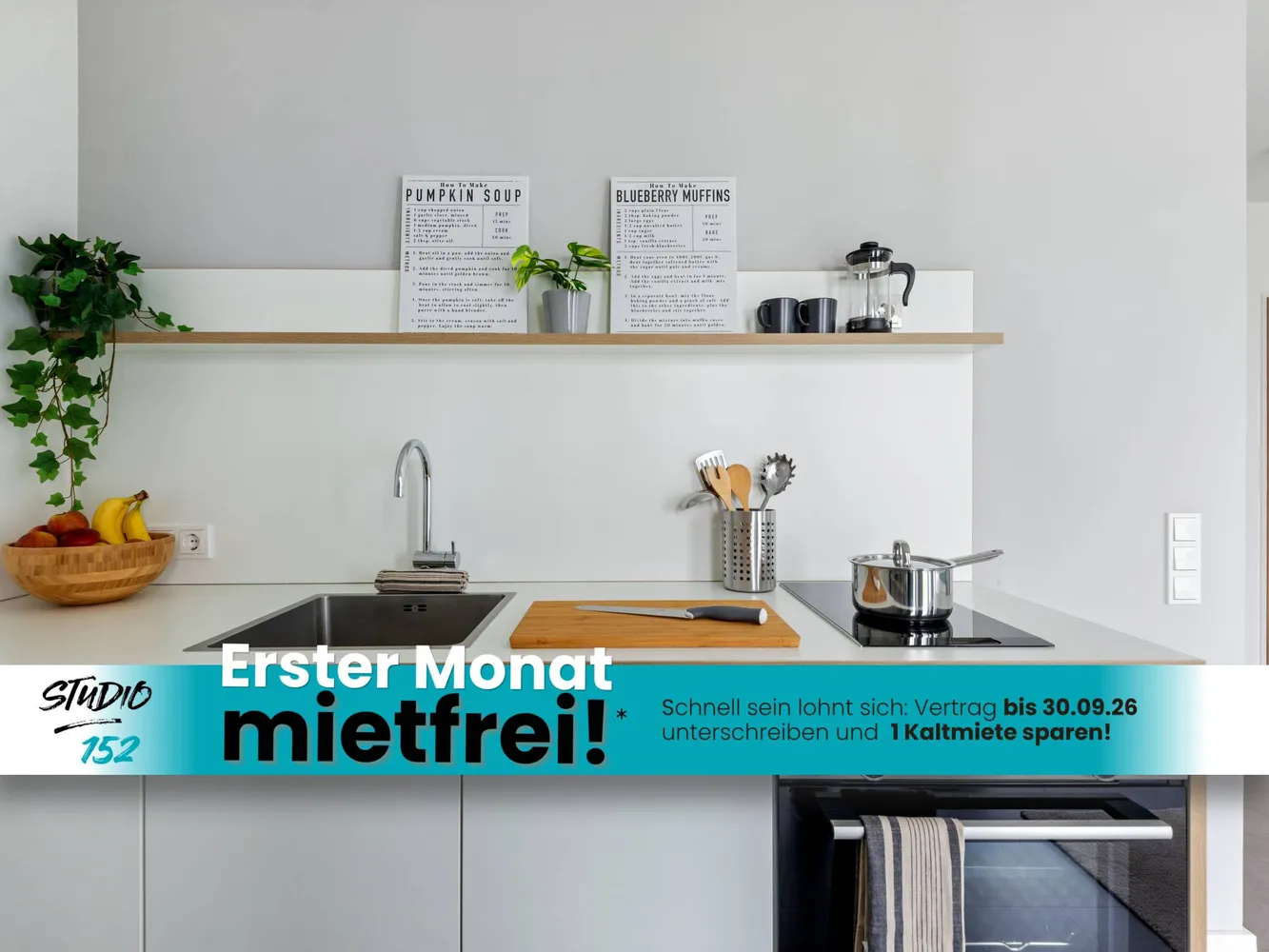 1 Zimmer Wohnung mit 23 m² in Wiesbaden – Bild 1