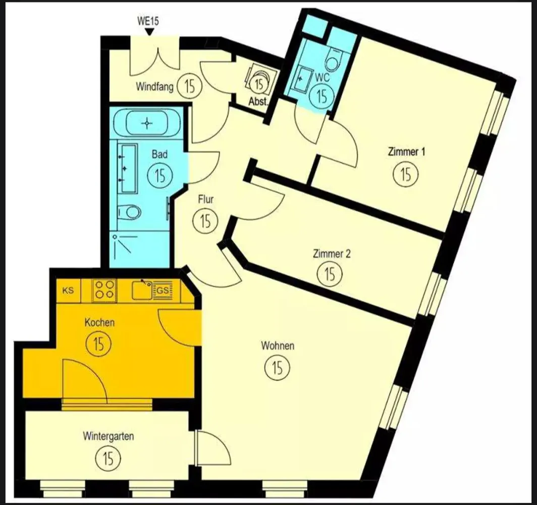 3 Zimmer Wohnung mit 81 m² in Leipzig – Bild 9