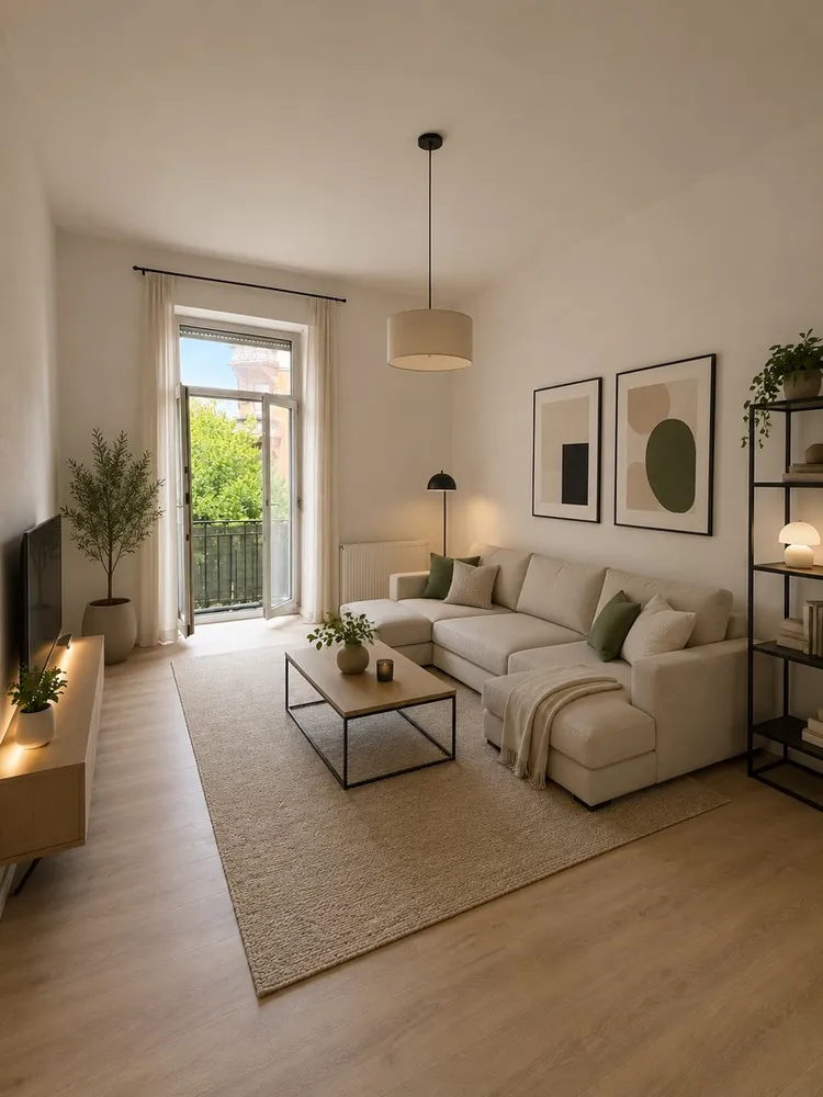 3 Zimmer Wohnung mit 83 m² in Frankfurt am Main – Bild 1