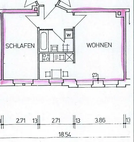 2 Zimmer Wohnung mit 47 m² in Chemnitz – Bild 12