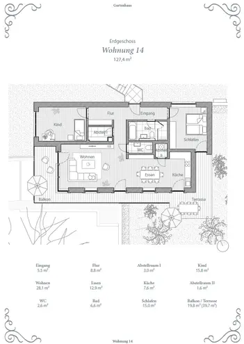 3 Zimmer Haus mit 127 m² in Dresden – Bild 3