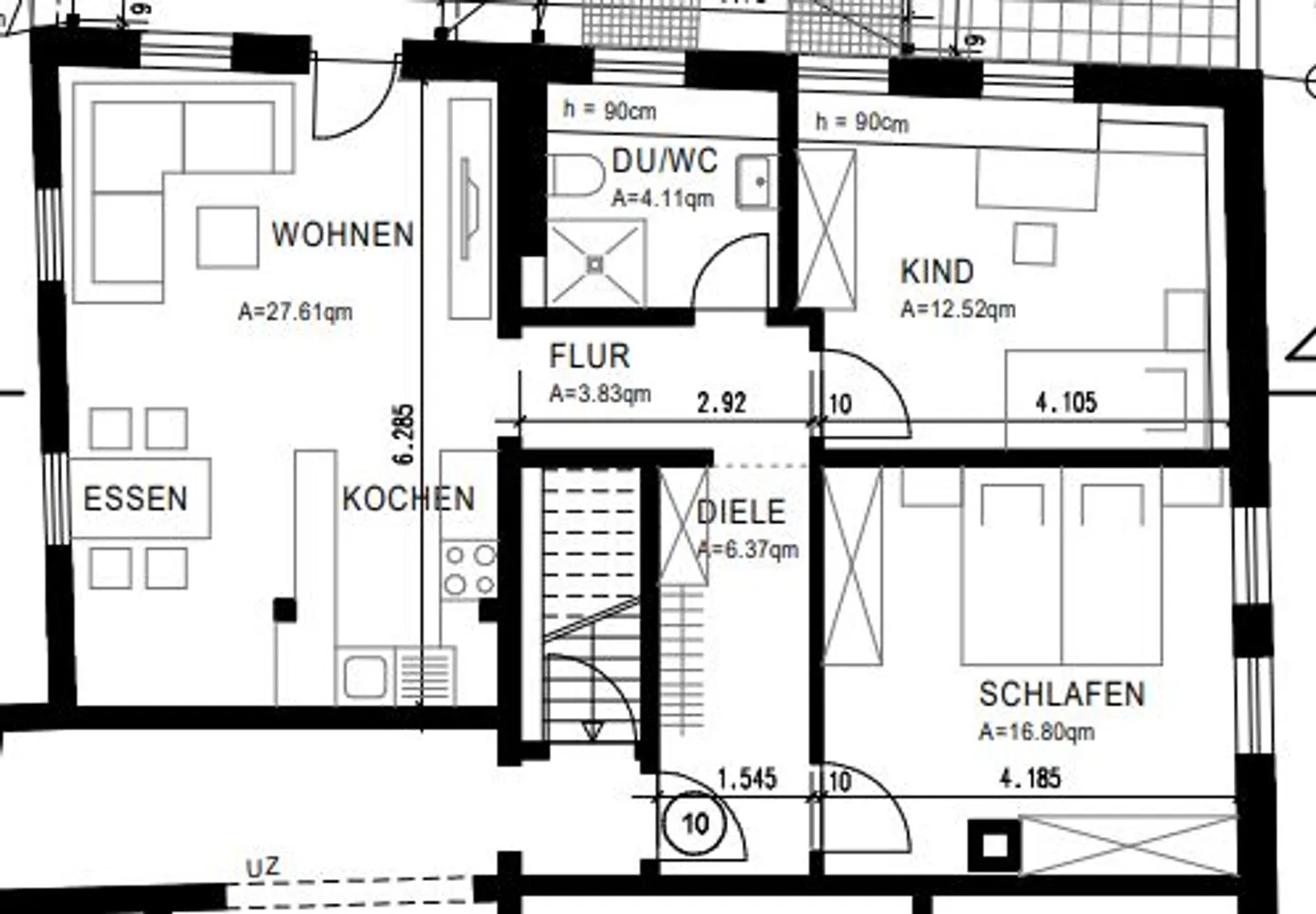 3 Zimmer Wohnung mit 74 m² in Esslingen am Neckar – Bild 4