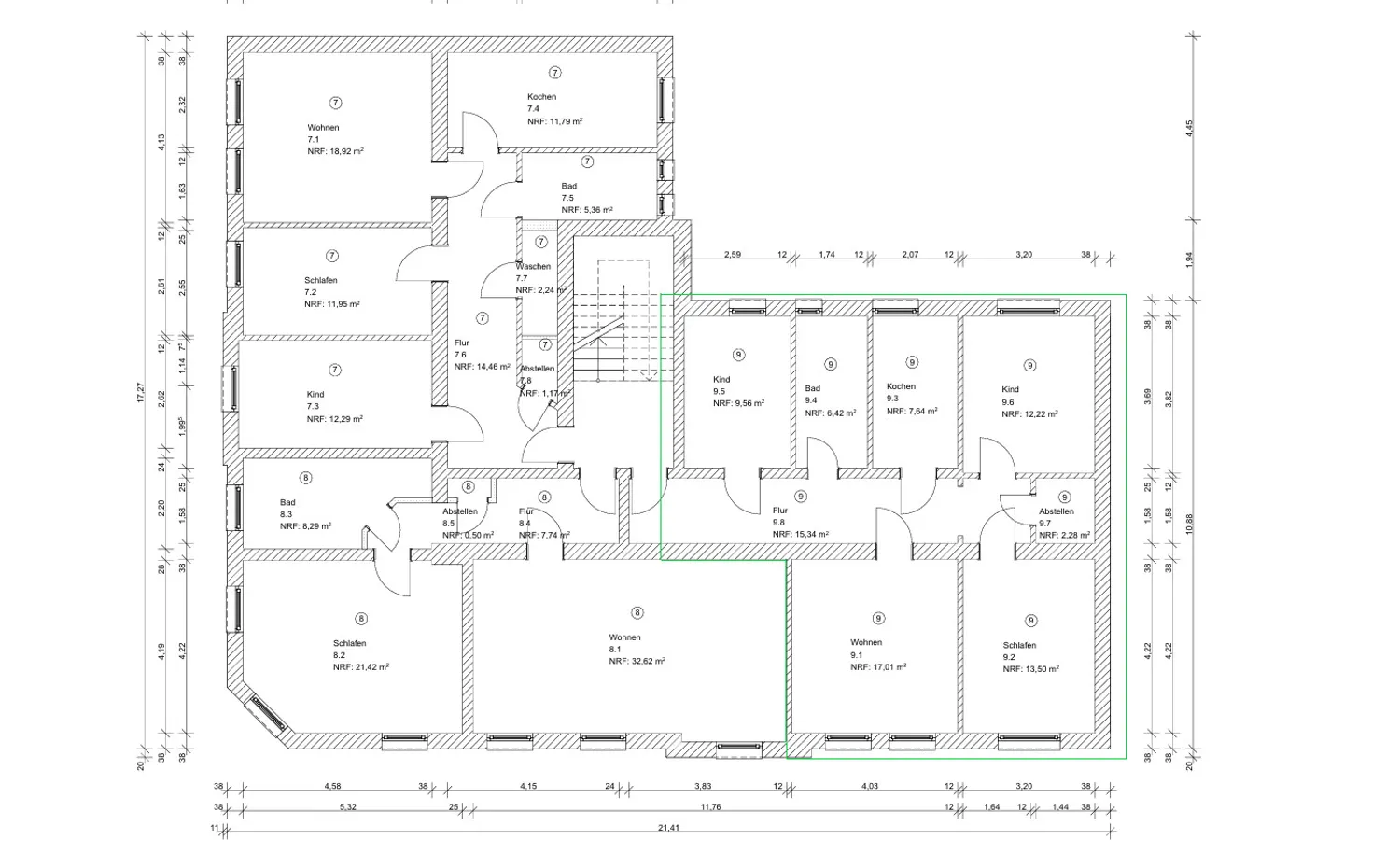 2 Zimmer Wohnung mit 85 m² in Erfurt – Bild 9