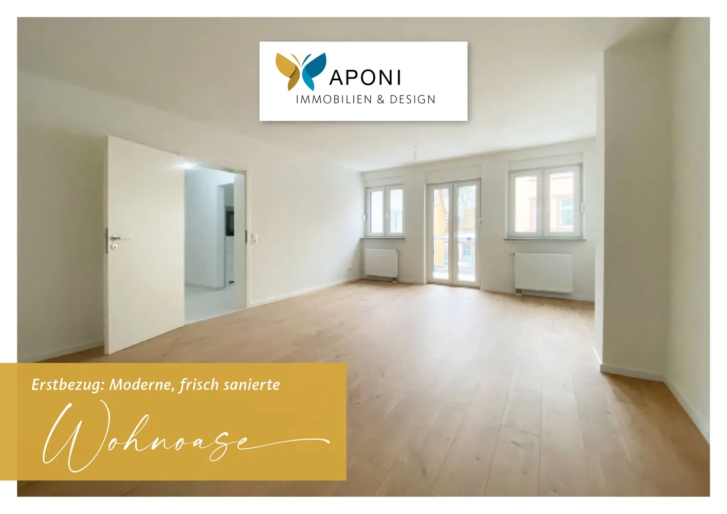 3 Zimmer Wohnung mit 88 m² in Frankfurt am Main – Bild 1