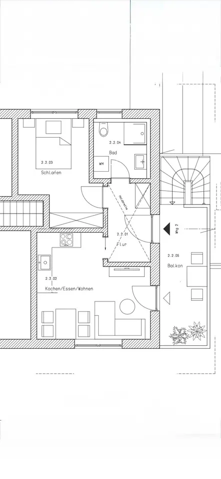 Studio mit 11 m² in Berchtesgaden – Bild 6