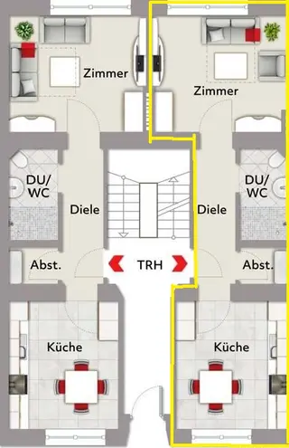 2 Zimmer Wohnung mit 37 m² in Aachen – Bild 5
