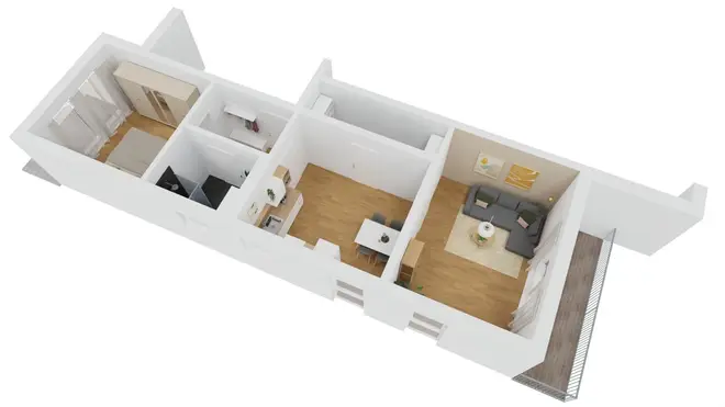 3 Zimmer Wohnung mit 71 m² in Marburg – Bild 4