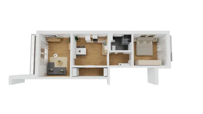 3 Zimmer Wohnung mit 71 m² in Marburg – Bild 5