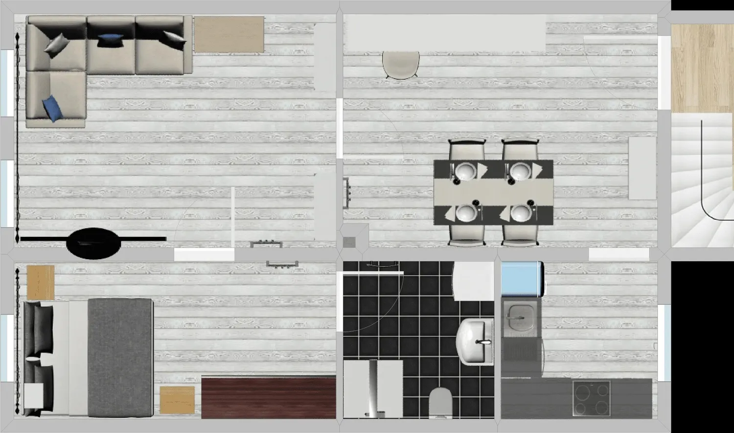 3 Zimmer Wohnung mit 55 m² in Darmstadt – Bild 7