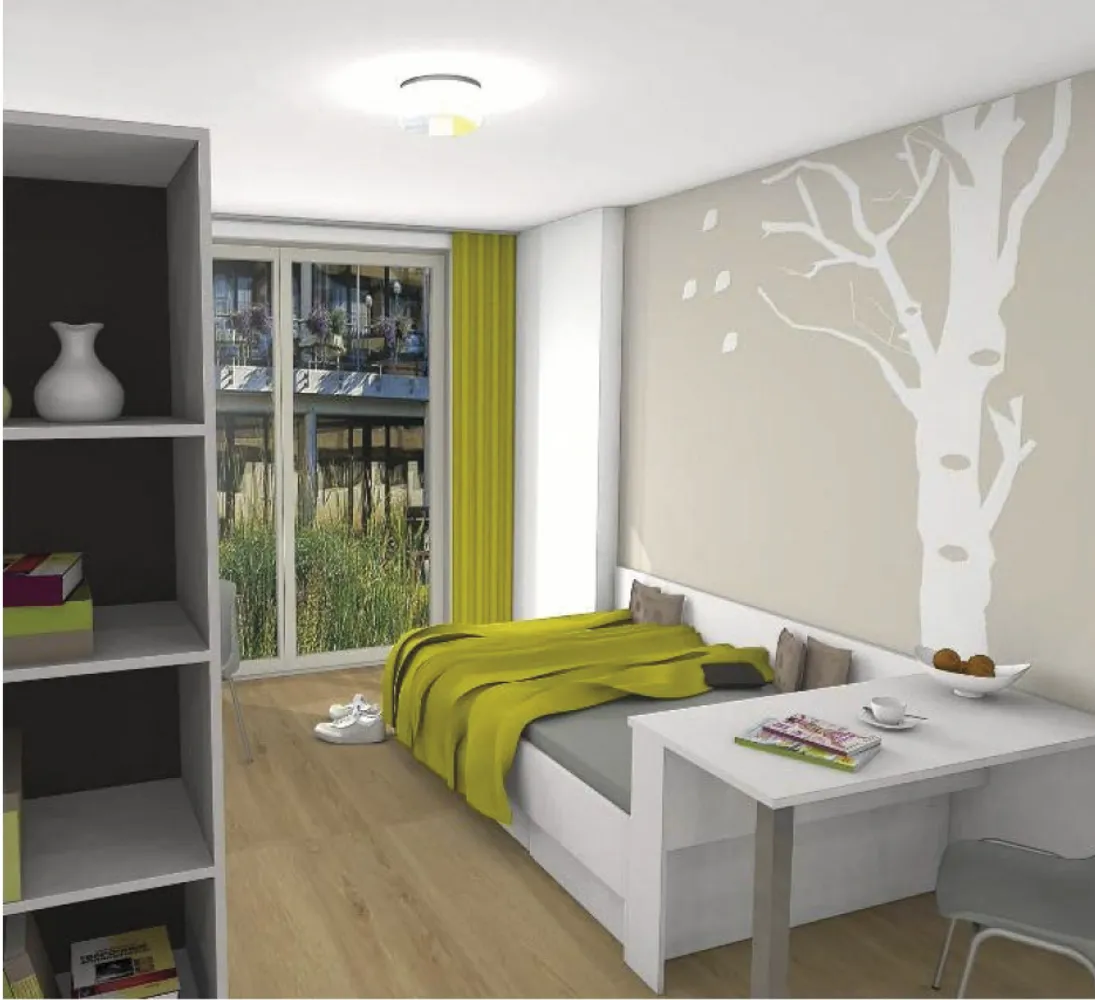 1 Zimmer Wohnung mit 27 m² in Aalen – Bild 2