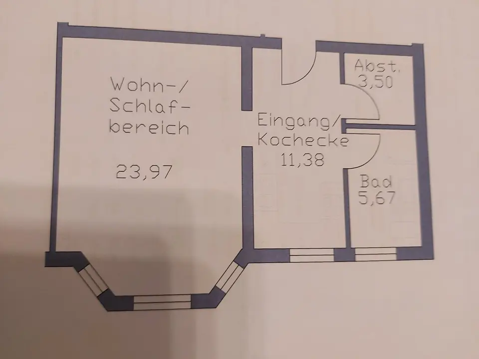 2 Zimmer Wohnung mit 45 m² in Eisenach – Bild 10