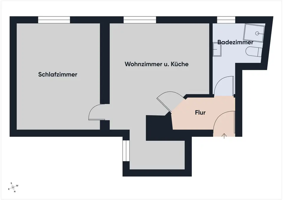 2 Zimmer Wohnung mit 45 m² in Eisenach – Bild 7