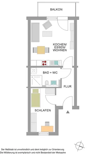 2 Zimmer Wohnung mit 47 m² in Bielefeld – Bild 5