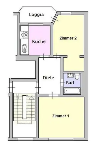 2 Zimmer Wohnung mit 55 m² in Hannover – Bild 11