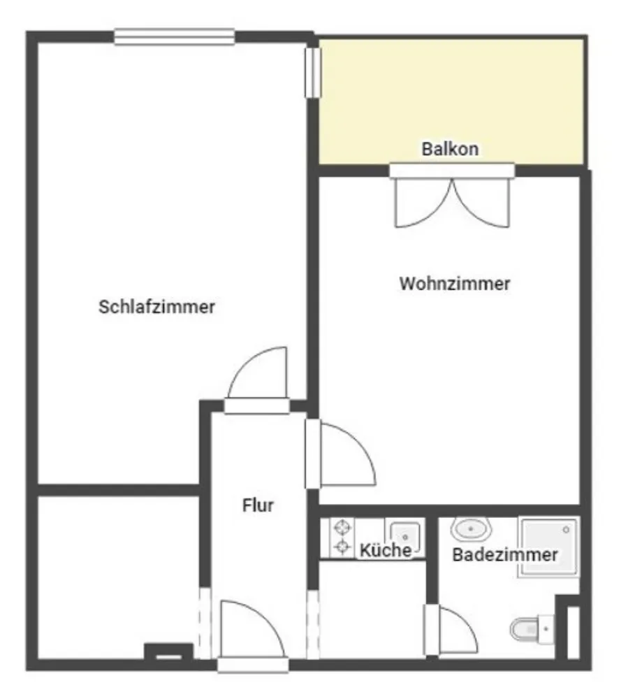 2 Zimmer Wohnung mit 51 m² in Göttingen – Bild 4