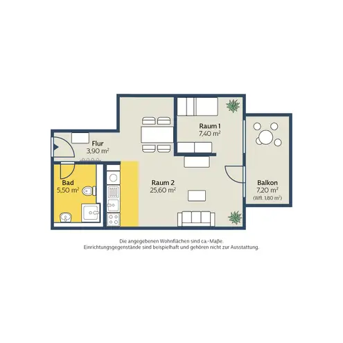1 Zimmer Wohnung mit 44 m² in Leipzig – Bild 6