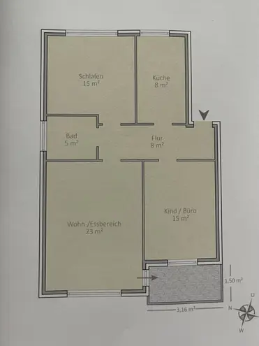 3 Zimmer Wohnung mit 76 m² in Bielefeld – Bild 11