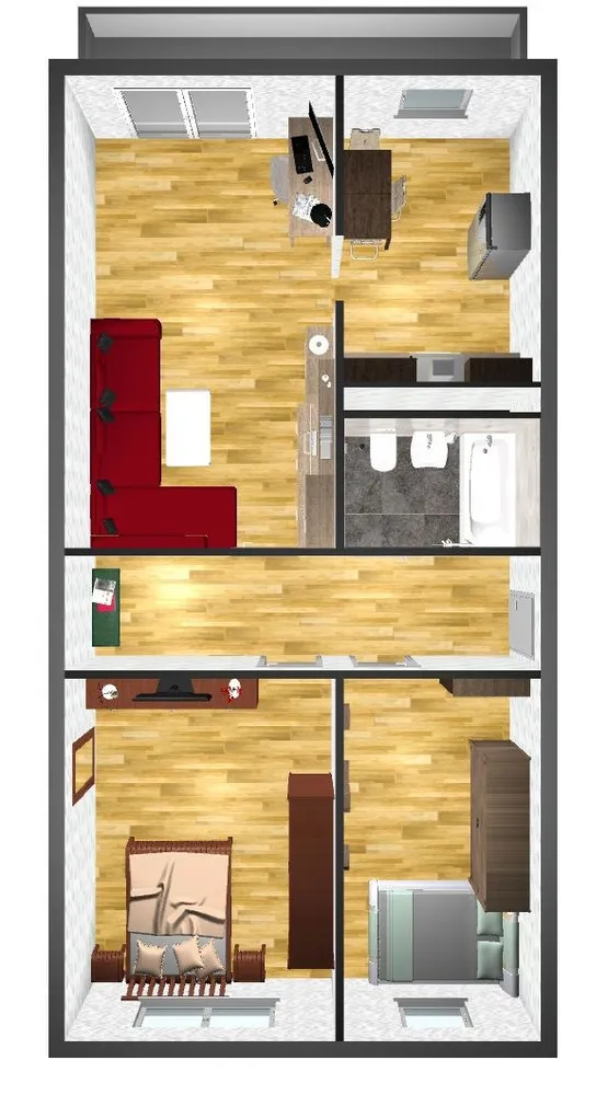 3 Zimmer Wohnung mit 71 m² in Dessau-Roßlau – Bild 2