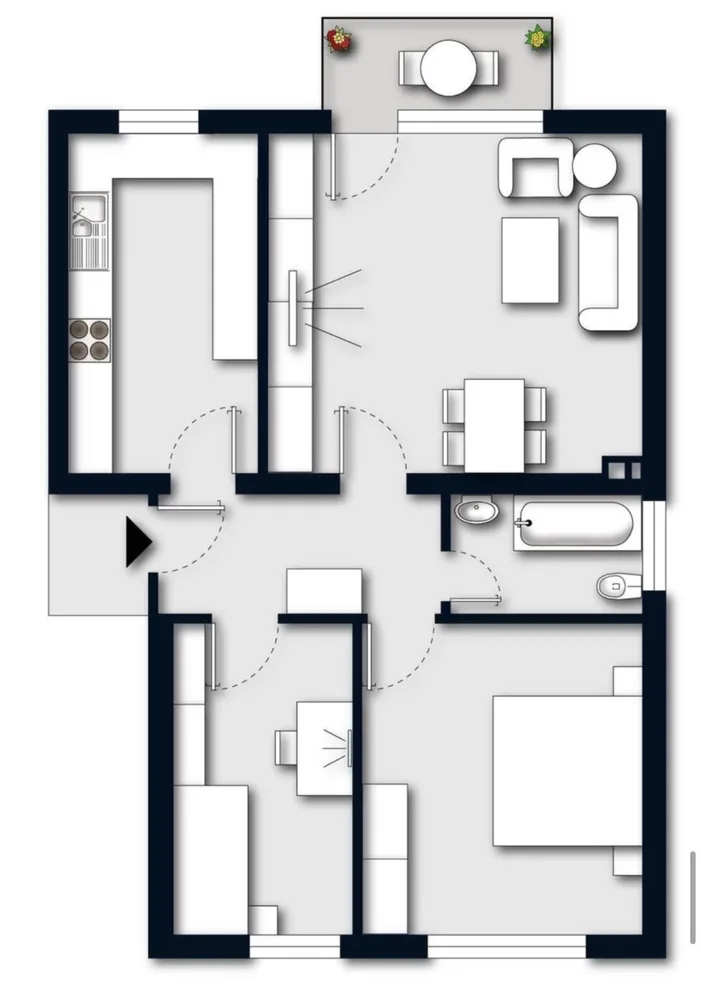 3 Zimmer Wohnung mit 72 m² in Hagen – Bild 9
