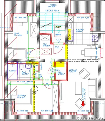 3 Zimmer Wohnung mit 70 m² in Frankfurt am Main – Bild 8