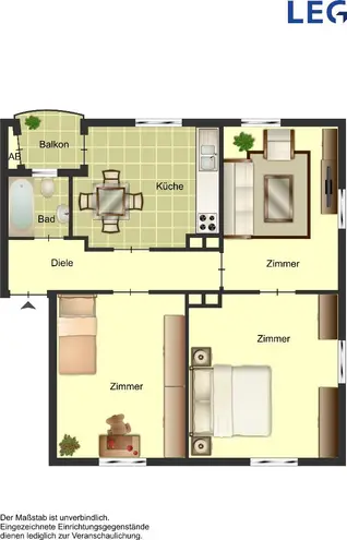 3 Zimmer Wohnung mit 8 m² in Paderborn – Bild 8