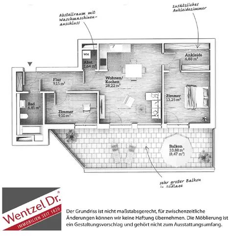 3 Zimmer Wohnung mit 83 m² in Bremen – Bild 7