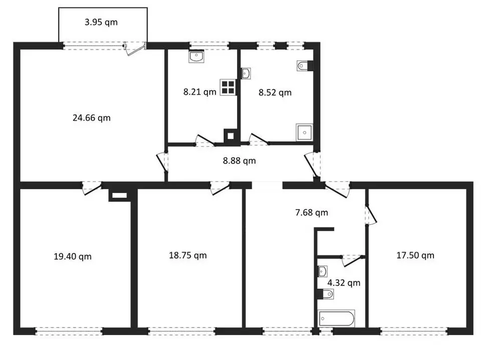 5 Zimmer Wohnung mit 125 m² in Pforzheim – Bild 9