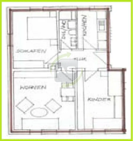 3 Zimmer Wohnung mit 63 m² in Zwickau – Bild 4